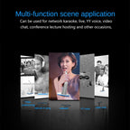 Compatible with PC / Mac for Live Broadcast, Show, KTV, etc, K3 3.5mm Port