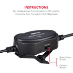 YELANGU YLG9926B MY2 Mini Lavalier Microphone for Mobile Phones / Tablets /  Digital Cameras