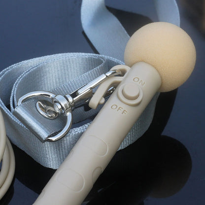 MK-7 3.5mm Elbow Head Handheld Loudspeaker Neck-mounted Microphone with Lanyard, Length: 1m