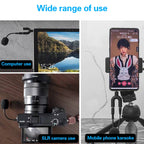 ZJ002MR-01 4 Level Pin 3.5mm Plug Bluetooth Wireless Interpreter Tour Guide Megaphone Straight Microphone, 4 Level Pin