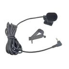 ZJ015MR Mono 2.5mm Angle Head Plug Car Navigation DVD External Paste Microphone, Length: 3m, Mono 2.5mm Angle Head