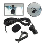 ZJ015MR Mono 2.5mm Straight Plug Car Navigation DVD External Paste Microphone, Length: 3m, Mono 2.5mm Straight