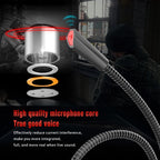 HXSJ F12 360 Degrees Bendable Drive-free USB Computer Microphone, Cable Length: 2.2m