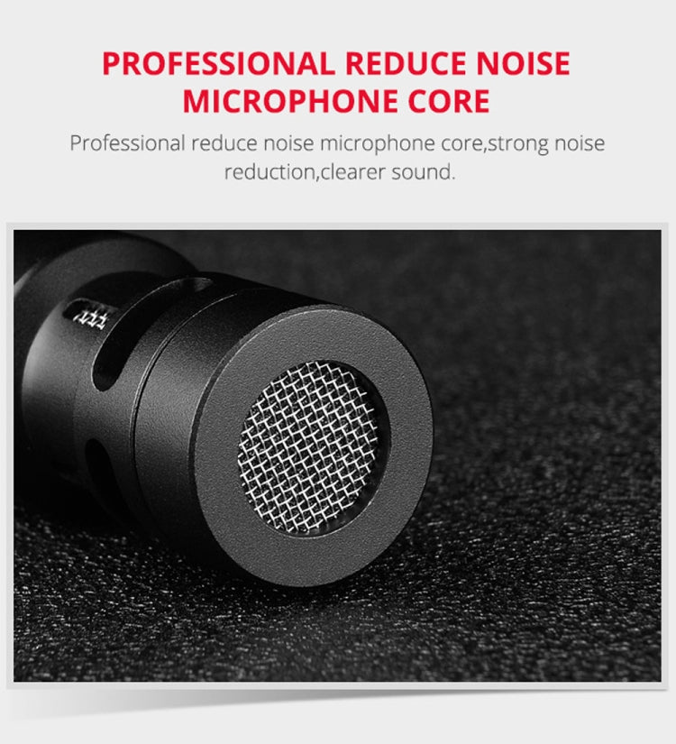 YELANGU MIC10 YLG9920A Professional Interview Condenser Video Shotgun Microphone with 3.5mm Audio Cable for DSLR & DV Camcorder, Microphone