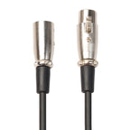 3m  3-Pin XLR Male to XLR Female Microphone Cable, Length: 3m