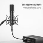 1m 3-Pin XLR Male to XLR Female Microphone Cable, Length: 1m