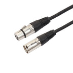 10m 3-Pin XLR Male to XLR Female Microphone Cable, Length: 10m