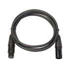 5m 3-Pin XLR Male to XLR Female MIC Shielded Cable Microphone Audio Cord, Length: 5m