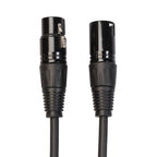 1.8m 3-Pin XLR Male to XLR Female MIC Shielded Cable Microphone Audio Cord, Length: 1.8m