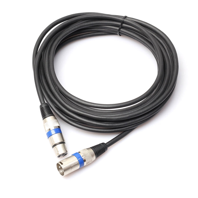 3m 3-Pin XLR Male to XLR Female MIC Shielded Cable Microphone Audio Cord, Length: 3m (Blue)