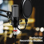 1.8m 3-Pin XLR Male to XLR Female MIC Shielded Cable Microphone Audio Cord, Length: 1.8m (Red)
