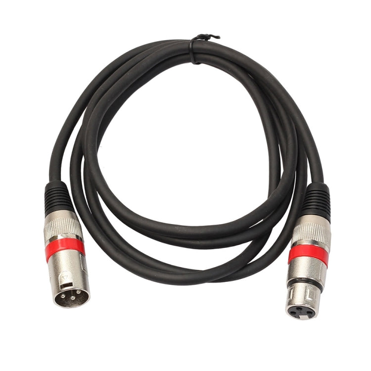 10m 3-Pin XLR Male to XLR Female MIC Shielded Cable Microphone Audio Cord, Length: 10m (Red)