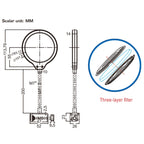 TEYUN PS-3 Microphone Blowout Cover