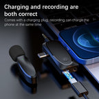 AP003 Mini Smart Noise Reduction Wireless Lavalier Microphone, One by One