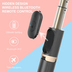 Q03 Bluetooth Remote Control Tripod Selfie Stick Phone Holder, Q03 (White)