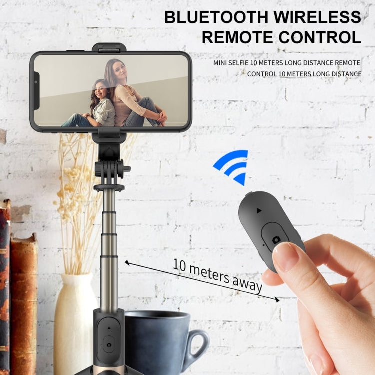 Q03 Bluetooth Remote Control Tripod Selfie Stick Phone Holder, Q03 (White)