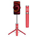 Bluetooth Remote Control Tripod Selfie Stick, without Fill Light (Red), without Fill Light (Yellow), without Fill Light (Black), without Fill Light (Green)