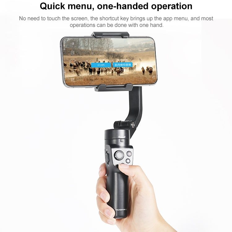 FEIYUTECH Vlog Pocket 2 Handheld Stabilizer Foldable Three-Axis Smart Anti-Shake Gimbal, Vlog Pocket 2