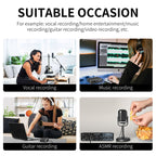 XTUGA E22 Audio Interface Professional Sound Card, E22