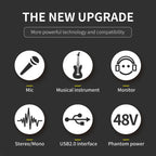 XTUGA E22 Audio Interface Professional Sound Card, E22
