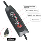 Live Broadcast Self-timer Dimming Ring LED Beauty Selfie Light with Small Table Tripod, Selfie Light Diameter: 16cm, Selfie Light Diameter: 16cm