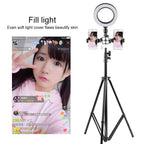 Live Broadcast Self-timer Dimming Ring LED Beauty Selfie Light with Small Table Tripod, Selfie Light Diameter: 16cm, Selfie Light Diameter: 16cm