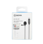 BOYA BY-M3-OP For DJI OSMO Pocket Clip-on Digital Lavalier Microphone, BY-M3-OP