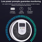 JSN-999COM Live Voice Alarm Smoke Carbon Monoxide Alarm Detector without Battery