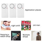 Home Security Wireless Remote Control Door Window Siren Magnetic Sensor Alarm Warning, 1 Remote Controller + 3 Magnetic Sensors, FYD-1388