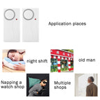 Home Security Wireless Remote Control Door Window Siren Magnetic Sensor Alarm Warning, 1 Remote Controller + 2 Magnetic Sensors, FYD-1366
