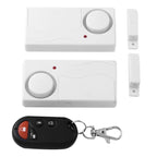 Home Security Wireless Remote Control Door Window Siren Magnetic Sensor Alarm Warning, 1 Remote Controller + 2 Magnetic Sensors, FYD-1366