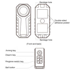 KS-SF22R IP55 Waterproof Wireless 113dB Vibration Burglar Sensor Alarm with Remote Control for Vehicle / Bicycle / Electric Bicycle, KS-SF22R