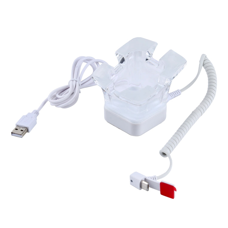 S15 Anti-theft Alarm Stand Security System Touch Burglar Alarm / Anti-theft Alarm Display Holder for Samsung / Huawei / Xiaomi / OPPO / vivo / LG with Micro-USB Port, S15 Micro-USB
