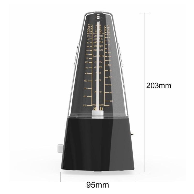 Piano Guitar Drum Violin Zither Universal Mechanical Metronome, Classic Version, Classic Version