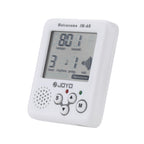 JOYO JM-60 Mini Portable Rechargeable Clip-on Electronic Digital Metronome Tone Generator Tuner for Guitar Violin Ukulele, JM-60 (White)