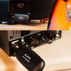 JOYO JW-02 Portability Guitar Wireless Audio Transmitter Audio Receiver, JW-02 (Black)