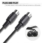 WERSI UM-18 USB MIDI Cable MidiPort Midi Cable Electric Piano Electronic Drum Music Editing Line, Length: 2m