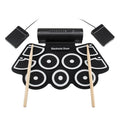 MD760 USB Electronic Drum Percussion Thicken Silicone Hand Roll Drum, MD760 Electronic Drum