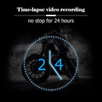 MT-80 3.0 inch 140 Degrees Wide Angle HD Video Motorcycle Dual  Camera DVR, Support TF Card (32GB Max), MT-80