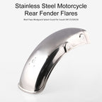 MB-WE019 Motorcycle Modified Stainless Steel Rear Mudguards Rear Tire Fender for Suzuki GN125 / GN250, For Suzuki GN125 / GN250
