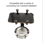 Motorcycle Fuel Tank Cap Mobile Phone Bracket Fixed Accessories Large Horseshoe Ball Head, Horseshoe