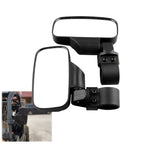 MB-MR016-BK 2 PCS Motorcycle UTV Modified Side View Mirrors for UTV with 1.75 inch and 2 inch Roll Cage, MB-MR016-BK