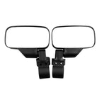 MB-MR016-BK 2 PCS Motorcycle UTV Modified Side View Mirrors for UTV with 1.75 inch and 2 inch Roll Cage, MB-MR016-BK