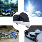 210D Oxford Cloth Motorcycle Electric Car Rainproof Dust-proof Cover, Size: L, Size: L