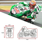 210D Oxford Cloth Motorcycle Electric Car Rainproof Dust-proof Cover, Size: L, Size: L