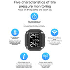 M4 Motorcycles Tire Pressure Monitor with Holder, M4