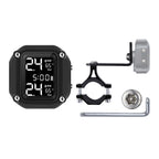 M4 Anti-vibration Motorcycles Tire Pressure Monitor with Anti-theft Screw Holder, M4 Anti-vibration
