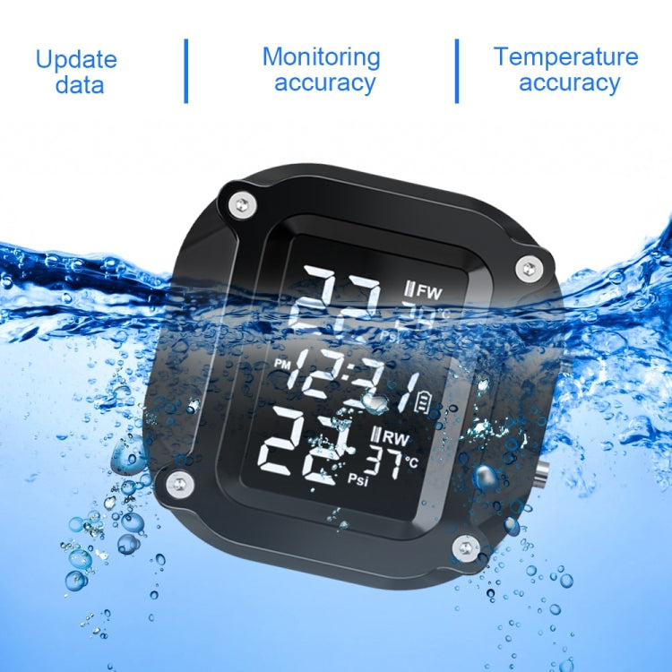 M6 Motorcycles Tire Pressure Monitor with Holder, M6