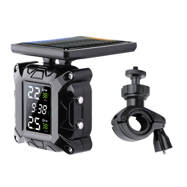 M9 Motorcycle Solar Wireless Tire Pressure Monitor  Tire Pressure, M9