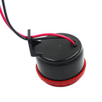 Motorcycle Brakes Horn with Red LED Light 12V 6 Tones + LED Lamp, Brakes Horn